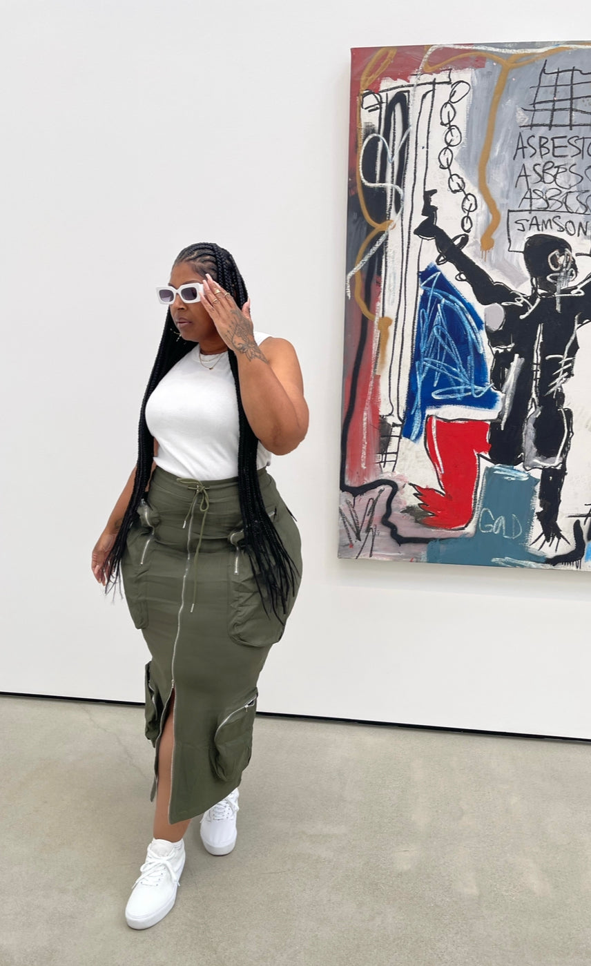 Take Care Cargo Skirt
