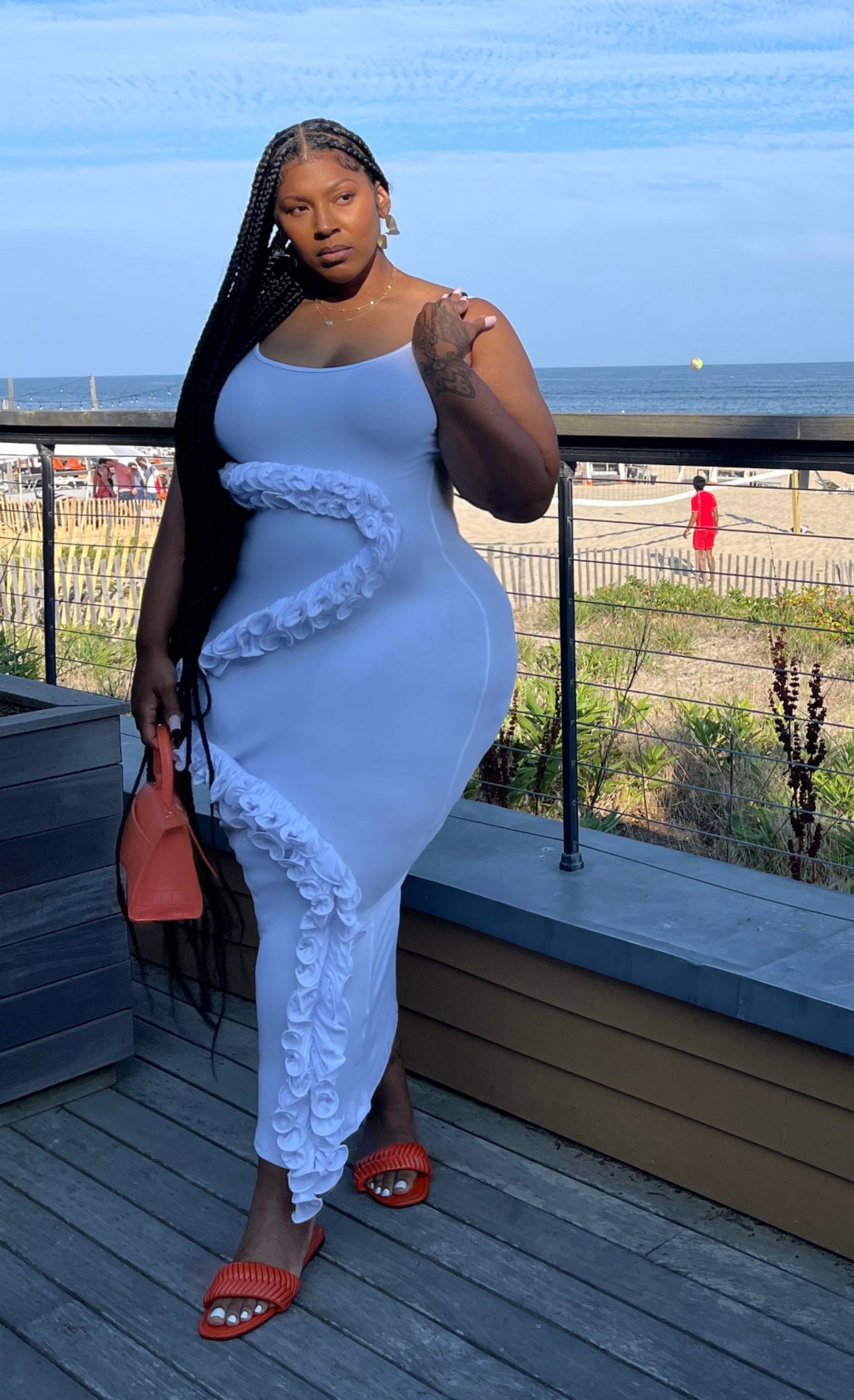 Set Sail Midi Dress