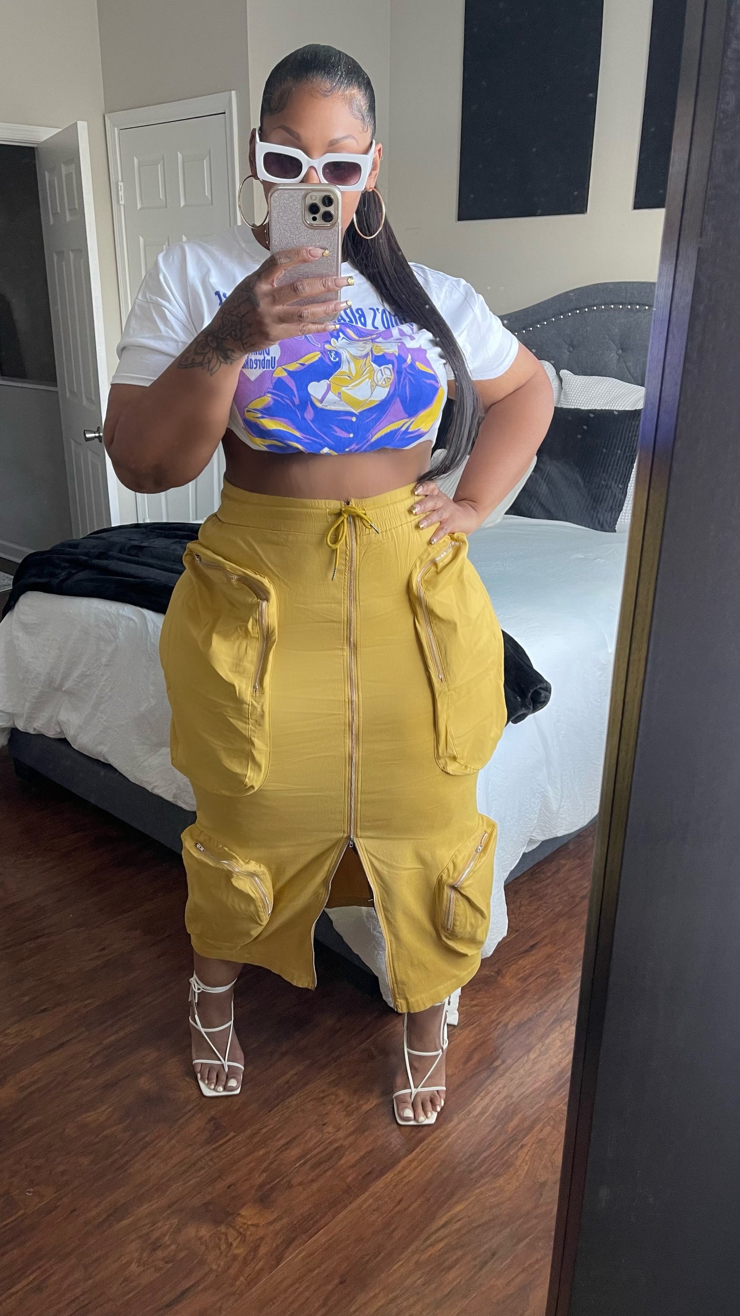 Take Care Cargo Skirt