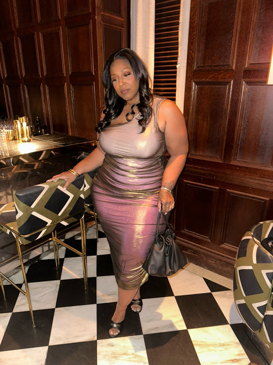 Trophy Wife Midi Dress