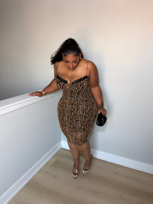 In the Wild Midi Dress