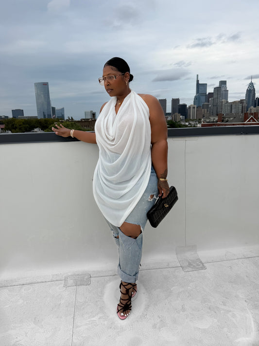It’s a Wrap Extended Drape Top