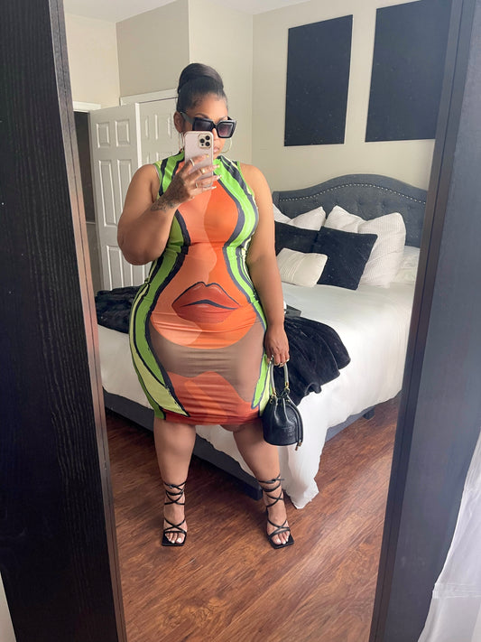 Lip Service Midi Dress