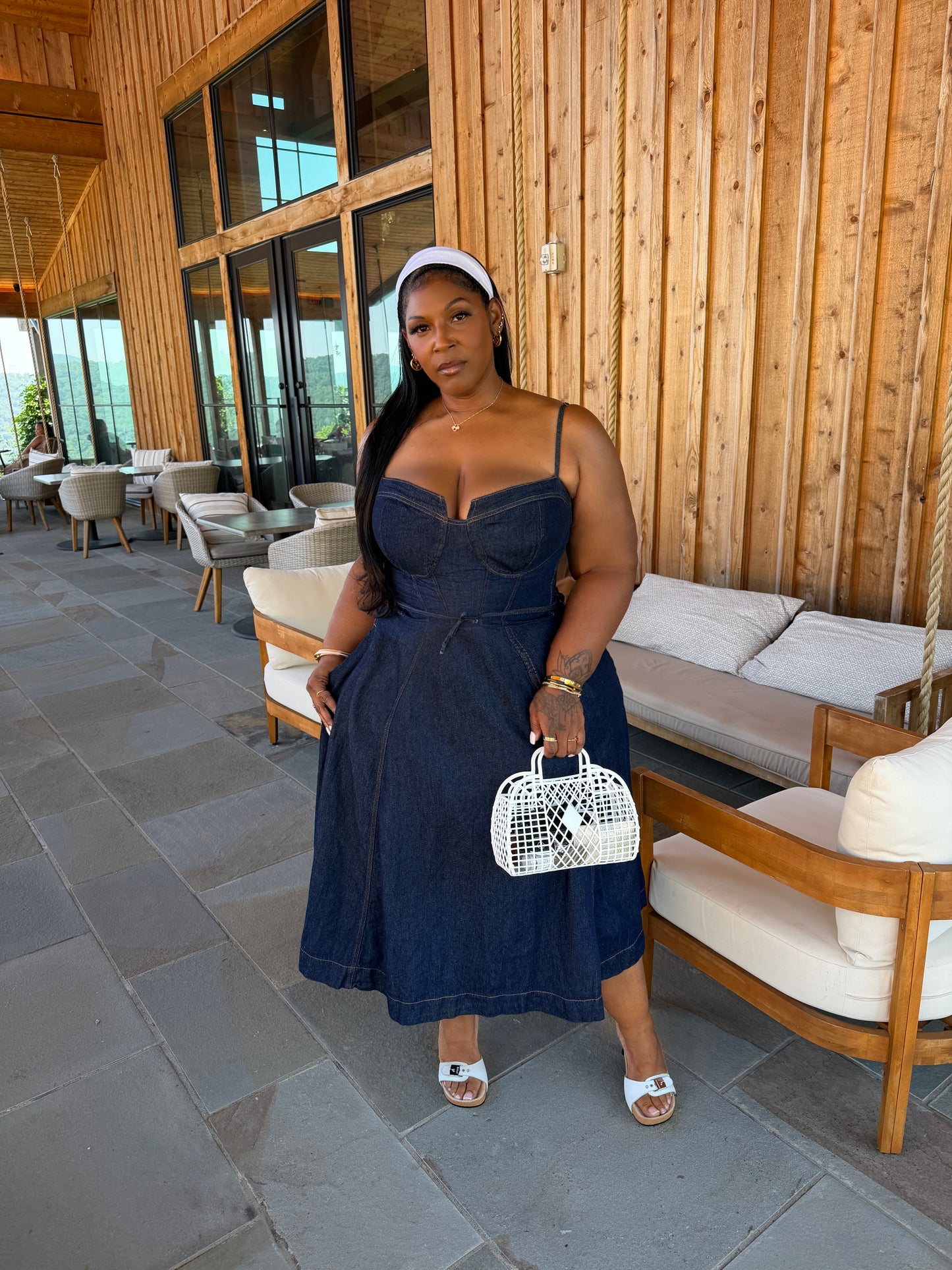 Soft Life Bustier Dress