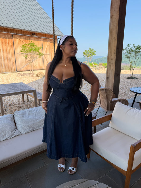 Soft Life Bustier Dress