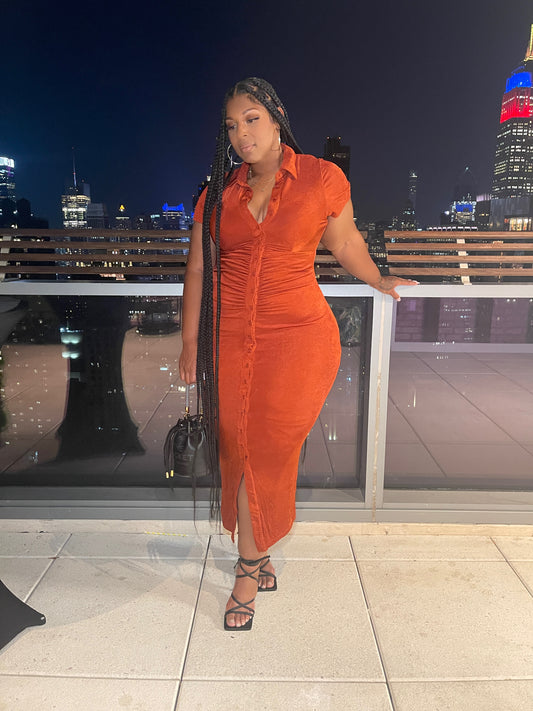 No Distraction Maxi Dress