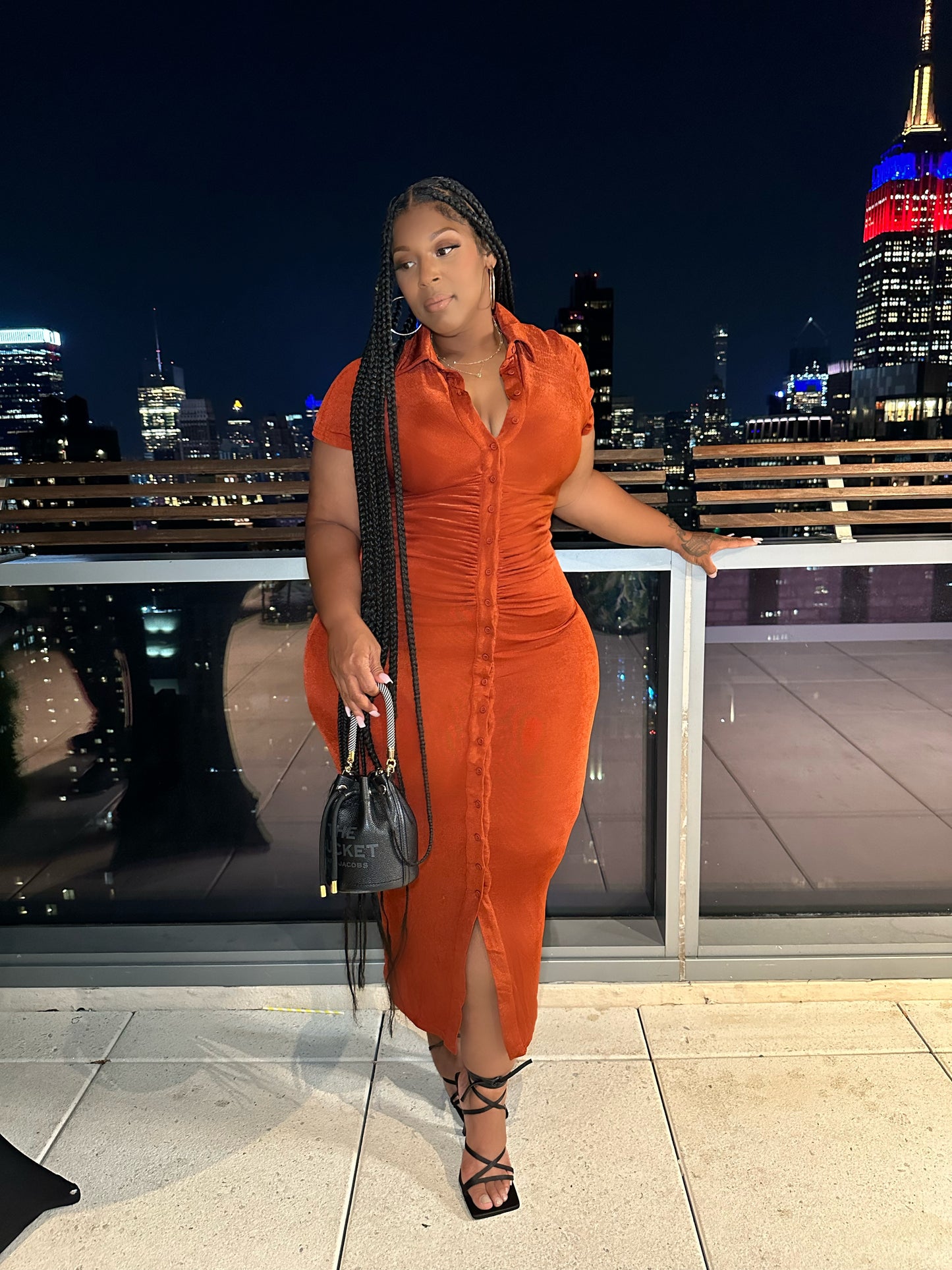 No Distraction Maxi Dress