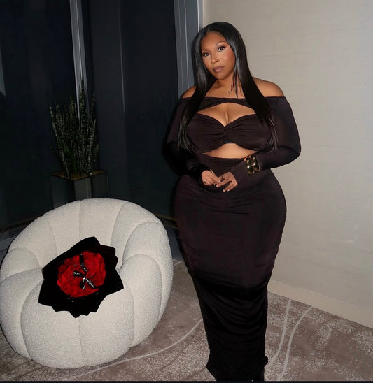 Trophy Wife Cut Out Maxi Dress
